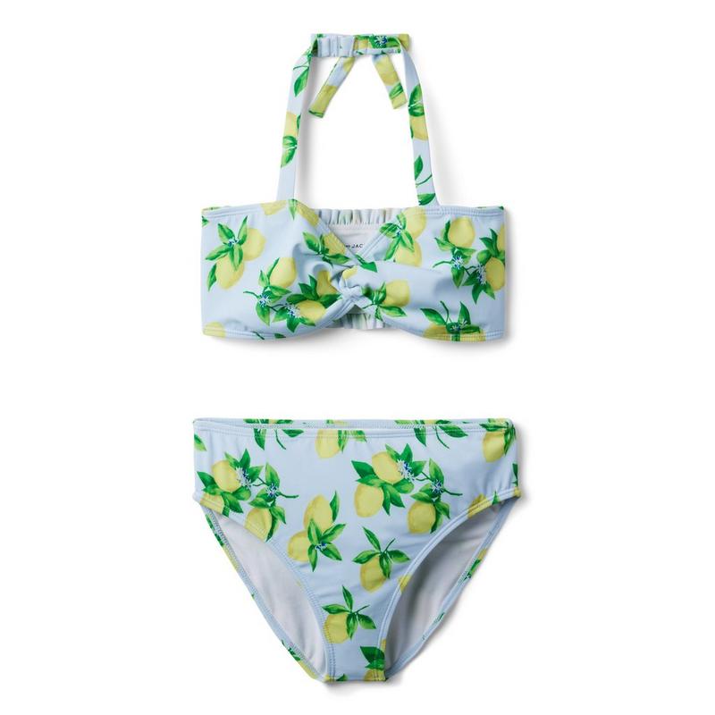 Lemon Halter Recycled 2-Piece Swimsuit - Janie And Jack